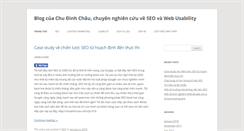 Desktop Screenshot of chudinhchau.info