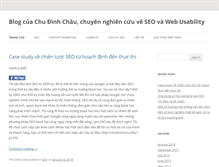 Tablet Screenshot of chudinhchau.info